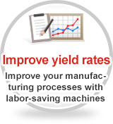 Improve yield rates